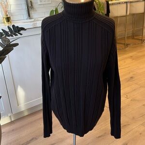 EUC Hugo Boss long sleeve wool turtleneck sweater.